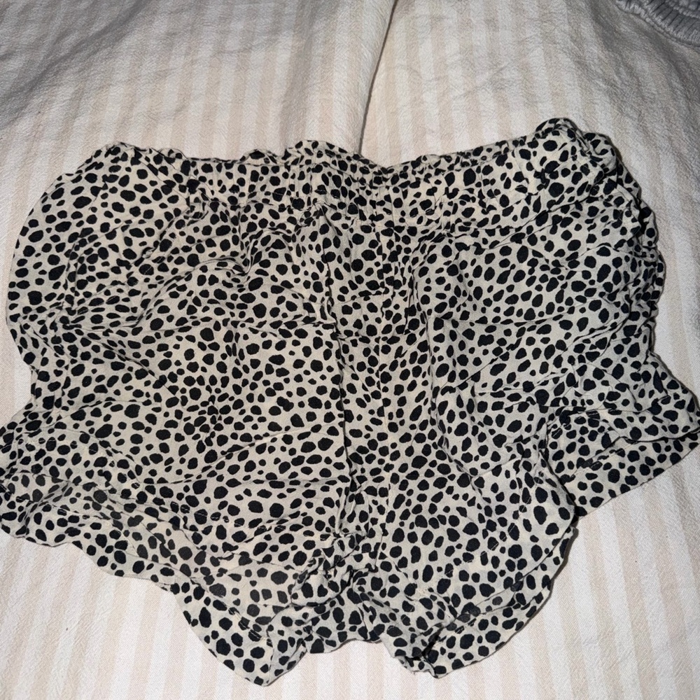 Stylish Black and White Women's Shorts